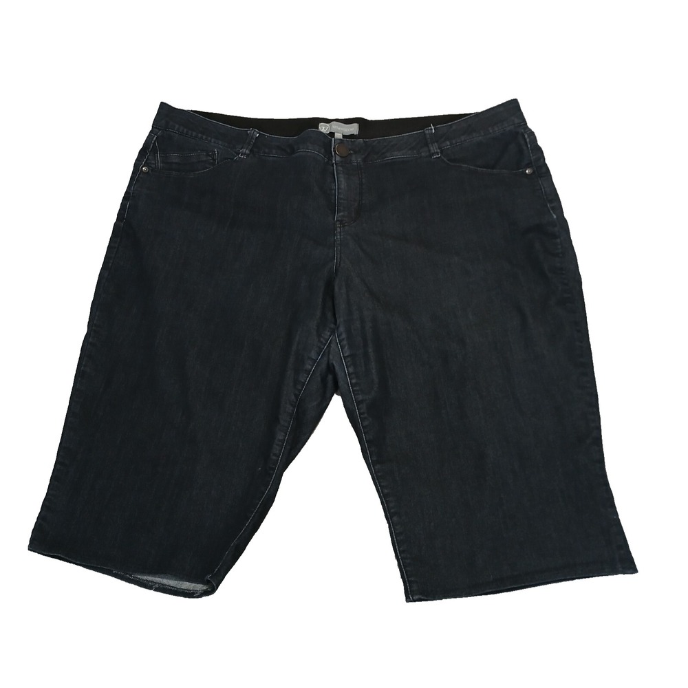Wit & Wisdom Black Denim Capris